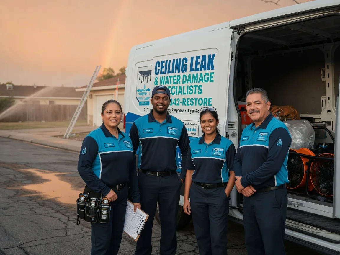 Ceiling Leak Cleanup company in Frenchville, ME